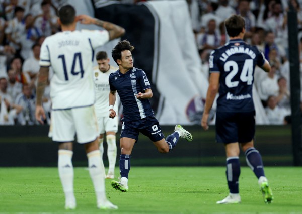 Ngôi sao người Nhật Bản không thể cản mạch chiến thắng của Real Madrid tại La Liga