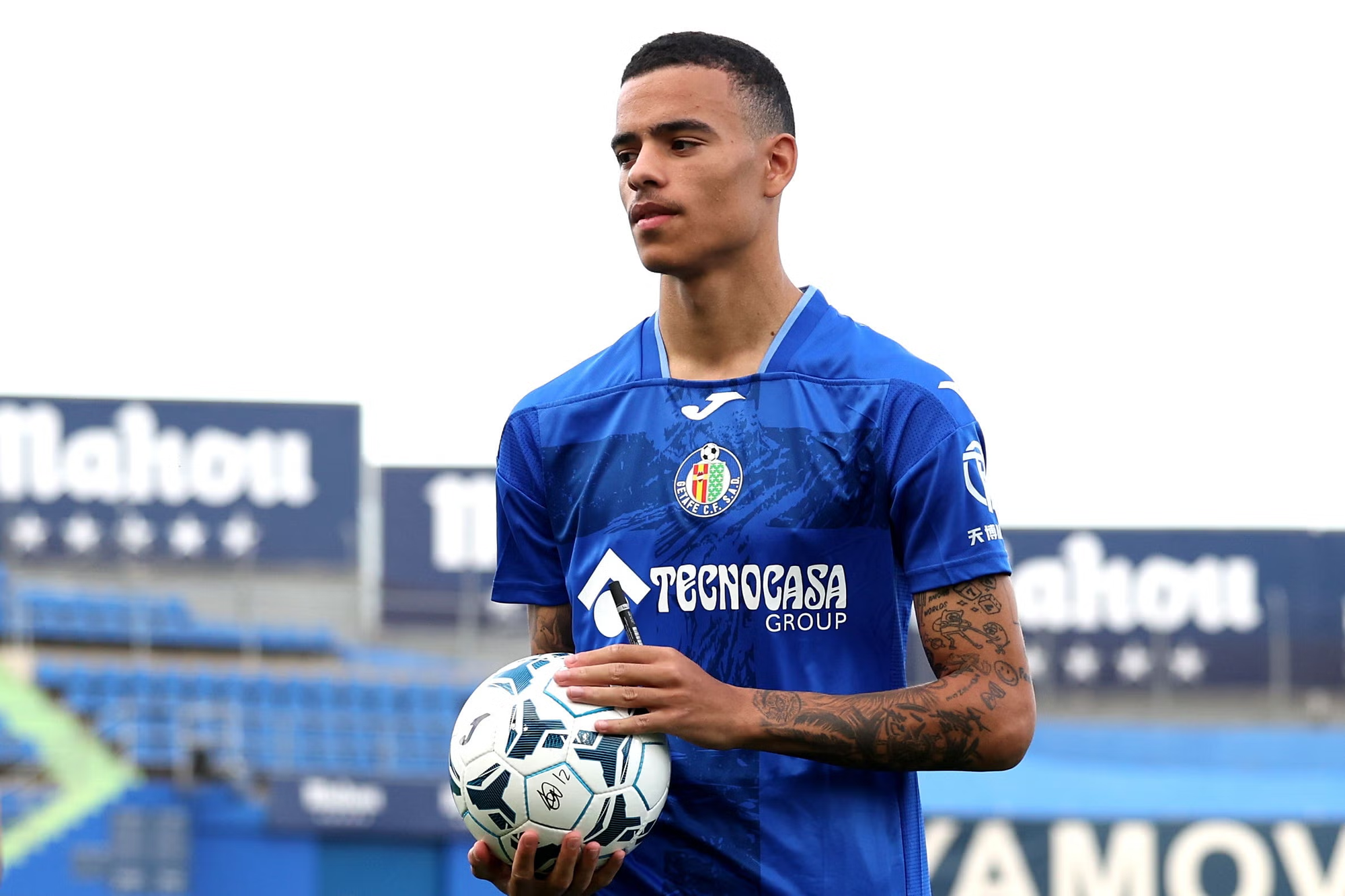 Không biết tiếng Tây Ban Nha, Greenwood nhận thẻ đỏ khiến ban huấn luyện Getafe hoang mang Không biết tiếng Tây Ban Nha, Greenwood nhận thẻ đỏ khiến ban huấn luyện Getafe hoang mang