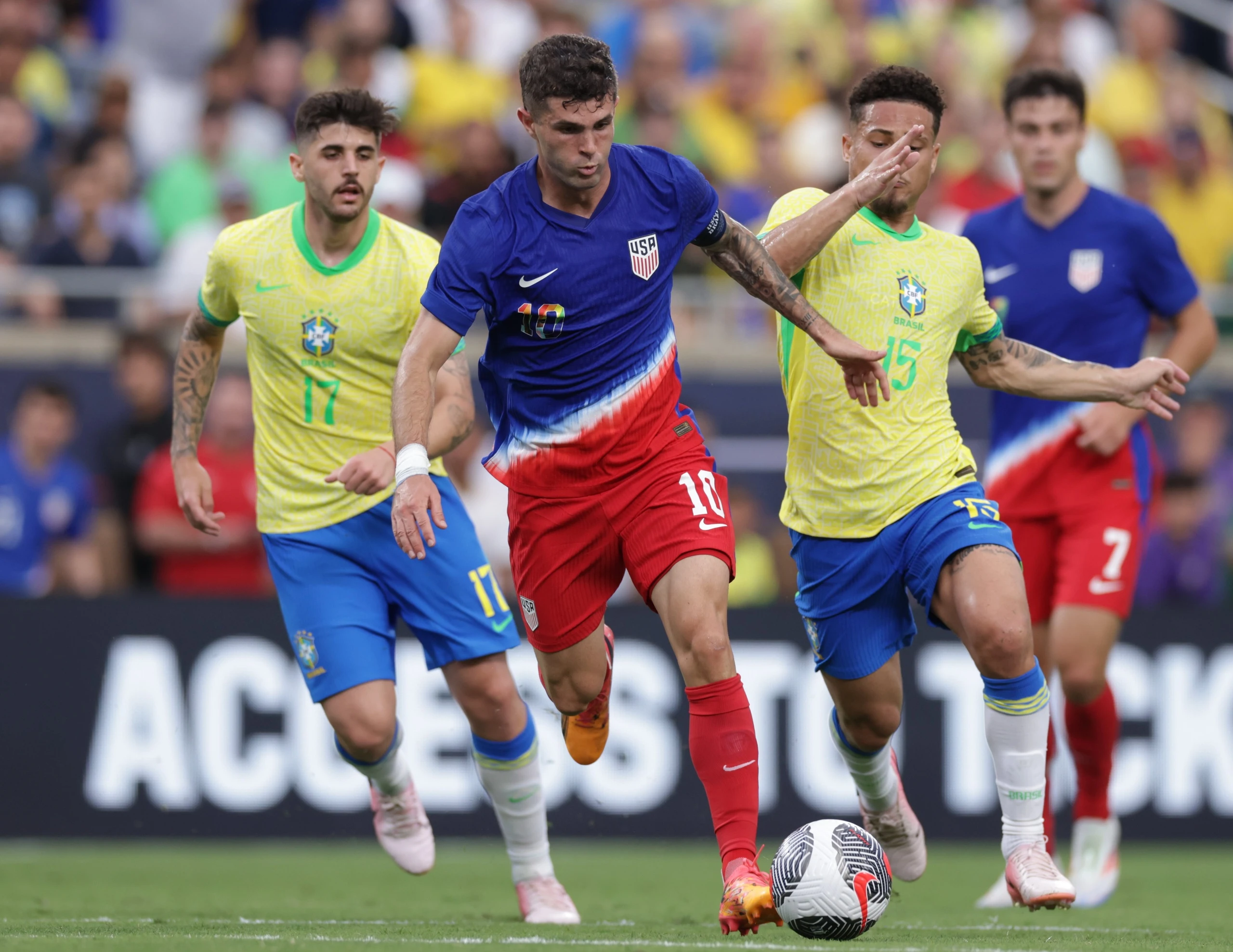 Copa America: Đội chủ nhà Mỹ chặn đứng ứng viên vô địch Brazil