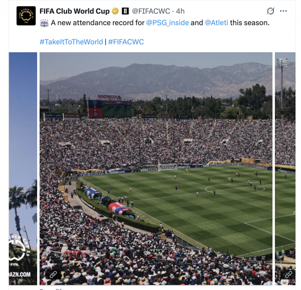 FIFA thắng lớn nhờ hiệu ứng Messi, thêm trận đấu lập kỷ lục hơn 80.000 khán giả