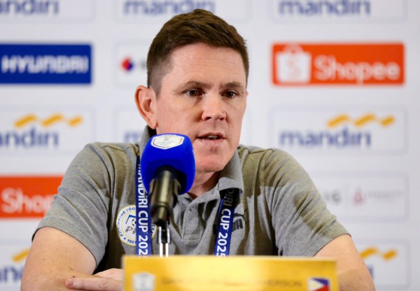 HLV U.23 Philippines tự tin khắc chế vũ khí đánh đầu của U.23 Việt Nam HLV U.23 Philippines tự tin khắc chế vũ khí đánh đầu của U.23 Việt Nam