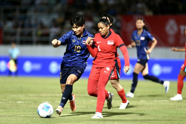 Tranh HCĐ bóng đá SEA Games 33, nữ Thái Lan 0-0 nữ Indonesia: Món quà an ủi