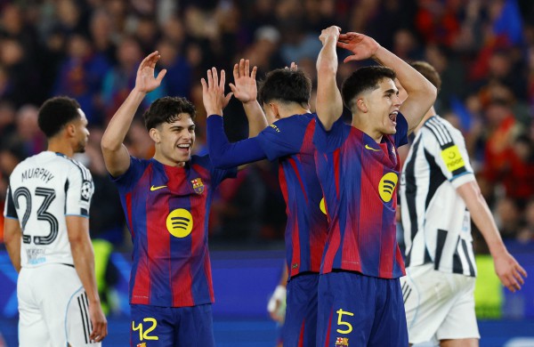 Barcelona thắng đậm Newcastle, Liverpool đánh bại Galatasaray: Champions League xuất hiện 4 trận tứ kết cực căng