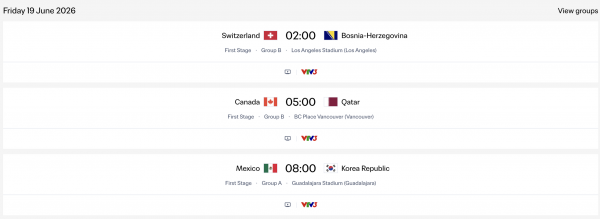 Nóng: Lịch thi đấu World Cup 2026 mới nhất ngày giờ Việt Nam, FIFA tuyên bố VTV đã có bản quyền