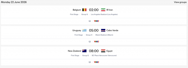 Nóng: Lịch thi đấu World Cup 2026 mới nhất ngày giờ Việt Nam, FIFA tuyên bố VTV đã có bản quyền