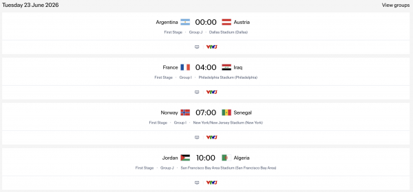 Nóng: Lịch thi đấu World Cup 2026 mới nhất ngày giờ Việt Nam, FIFA tuyên bố VTV đã có bản quyền