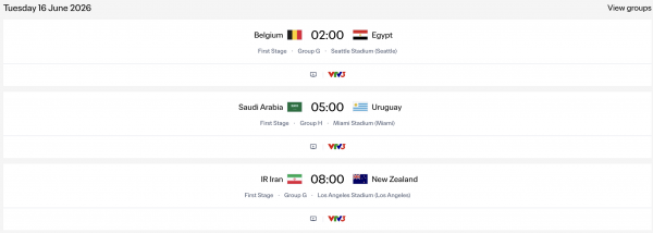 Nóng: Lịch thi đấu World Cup 2026 mới nhất ngày giờ Việt Nam, FIFA tuyên bố VTV đã có bản quyền