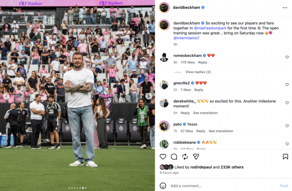 David Beckham và Messi ra mắt sân mới của Inter Miami, giấc mơ 12 năm thành hiện thực